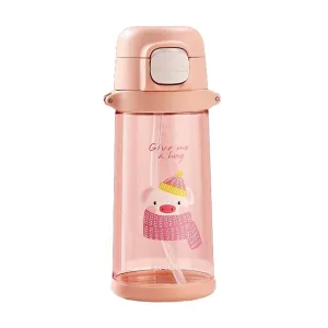 Casno Pig Waterbottle KXN-1219 - 690 мл, рожевий