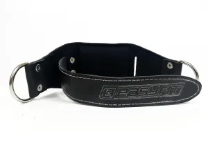 EasyFit F9 Black Leather Cable Machine Cuff