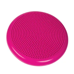 Балансувальна масажна подушка з насосом і коробками Pro Рожевий