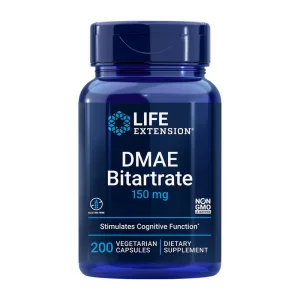 DMAE Bitartrate 150 мг - 200 капсул