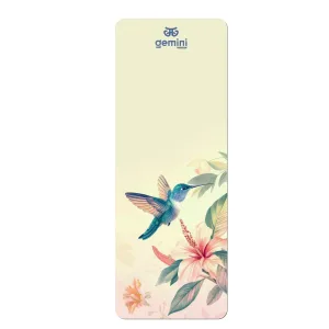 Килимок для йоги каучуковий поліуретан Pro ILLustration Sport Pro 183 см*68 см*5 мм світло-рожевий