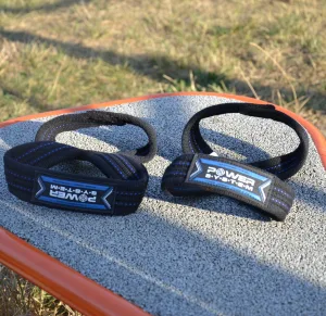 Лямки для тяги вісмірка Power System PS-3405 Figure 8 чорний/синій L/XL