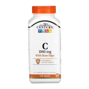 C 1000 мг With шипшини - 110 таблеток