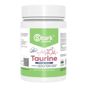 Taurine Mega Tabs - 200 таблеток