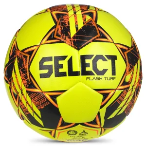 М'яч футбол Select SELECT FLASH TURF V23 №5 желто-жовтогарячий (оригінал)