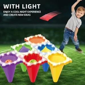 Набір 3в1 (3 конусів, 12 обручі, 6 кінеозологічних мішків)