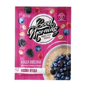 Good Morning Oatmeal - 30 шт по 40 г лісові ягоди