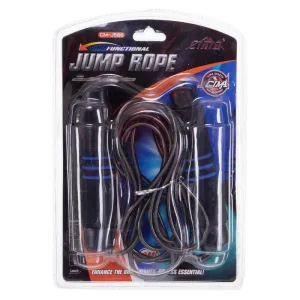 Скакалка швидкісна з підшипниками та сталевим тросом та обтяжувачами CIMA CM-J586 3м