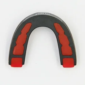 Капа боксерська EVERSHIELD SINGLE MOUTH GUARD чорно-червона універсальна (оригінал)