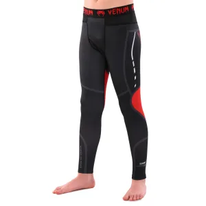 Костюм компресійний дитячий рашгард лонгслів штани та шорти VNM UFC FIGHT WEEK 2XS-L, чорний-червоний 9539B-9639B-V5030 L