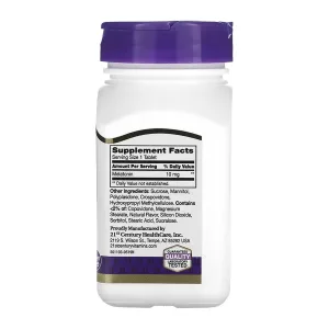 Melatonin 10 мг Quick Dissolve - 120 таблеток