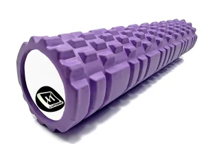 Масажний ролер EasyFit Grid Roller 60 см v.3,1 фіолетовий