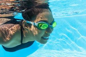 Окуляри для плавання Bestway 14+ 21051 Зелений