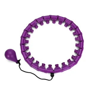 Обруч масажний інтелектуальний Хула Хуп Ntelligemt Hulahoop 4656 Фіолетовий
