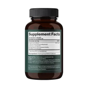 Lion's Mane Mushroom - 1000 мг 60 капсул