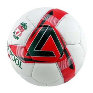 М'яч футбольний клуб "Liverpool" - білий//червоний