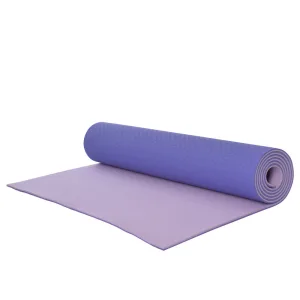 Килимок для фітнесу та йоги TPE+TC TPE-6VV 183 см 61 см 6 мм Фіолетовий