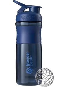 Шейкер спортивний пляшка BlenderBottle SportMixer Flip 820 мл темно-синій