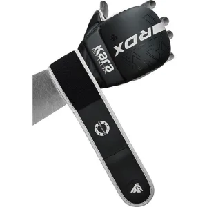 Рукавиці для ММА (греплінгові рукавички) RDX F6 KARA Matte White Plus S/M