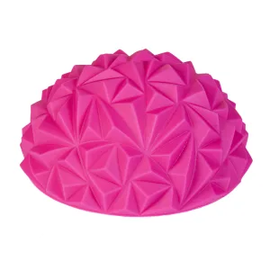 Напівсфера масажна балансувальна 260грам Риф рожевий