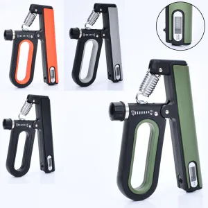 Еспандер кистьовий пружинний з лічильником та регульованим навантаженням 10-120 кг Чорний