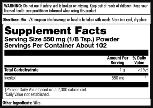 Inositol 550 мг - 113 г