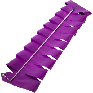 Стрічка для художньої гімнастики з паличкою мультиколір