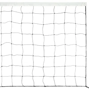 Сітка для волейболу тросом чорний