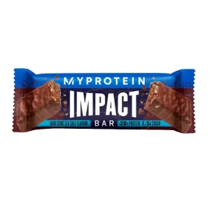 Impact Protein Bar - 64 г темний шоколад морська сіль (поштучно)