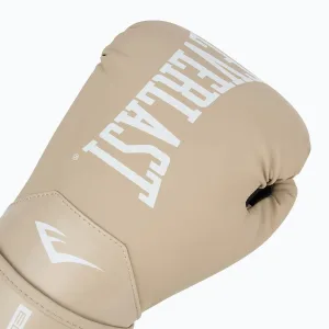 Боксерські рукавички Everlast ELITE 2 BOXING GLOVES бежеві 10 унцій (оригінал) P00003315