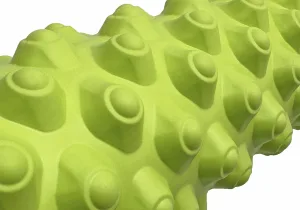 Масажний ролик EasyFit Grid Roller Extreme 33 см салатовий