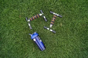 Спортивна пляшка-шейкер BlenderBottle Pro32 Tritan 940 мл Cyan