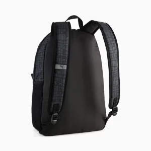 Рюкзак Puma Phase AOP Backpack 22L чорний сірий 44 х 30 х 14 см