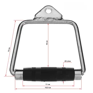 Single Closed Handle Grip for Cable Machine