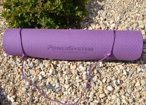 Килимок для йоги та фітнесу Power System PS-4060 TPE Yoga Mat Premium фіолетовий 183 х61 х0,6