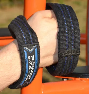 Лямки для тяги вісмірка Power System PS-3405 Figure 8 чорний/синій L/XL