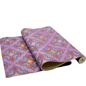 Килимок для фітнесу та йоги PVC GPVC-6D5 173 см 61 см 6 мм мікс з малюнком