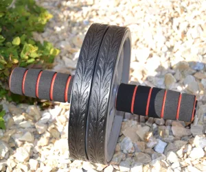 Колесо для преса Power System PS-4042 Dual Core Ab Wheel Grey/Чорний