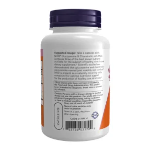 Glucosamine & Chondroitin with MSM - 180 капсул