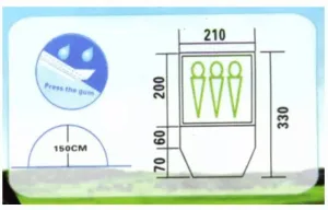 Намет 3-місний Coleman
