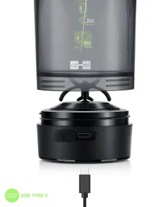 Шейкер спортивный электрический VOLTRX Gallium 700 мл. Tritan Green