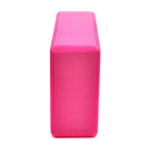 Yoga block 180 g 23x15x7.5 cm - raspberry