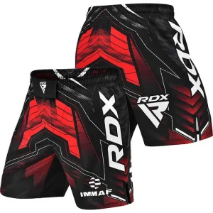 Шорти для MMA RDX MSS-IMF схвалені IMMAF Red L