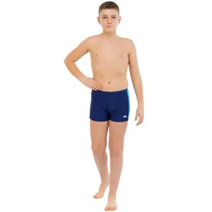 Плавки боксери для хлопчиків для плавання YINGFA вік 4-16 років синій-блакитний - 4