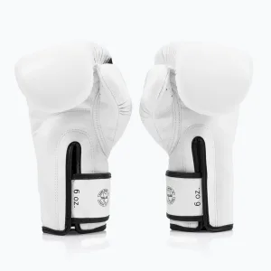 Боксерські рукавиці Fairtex BGV14 White 10 унцій (бинти в комплекті)