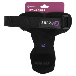 Накладки для підтягувань і тяг POWER GRASP PRO 2.0 EZOUS 2 шт чорний універсальний