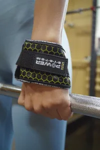 Гаки для тяги на зап'ястя Power System PS-3360 Hooks V2 Black/Yellow XL