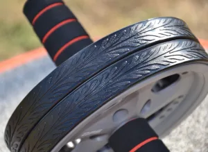 Колесо для преса Power System PS-4042 Dual Core Ab Wheel Grey/Чорний