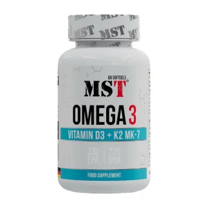 Omega 3 D3+K2 - 60 софтгель