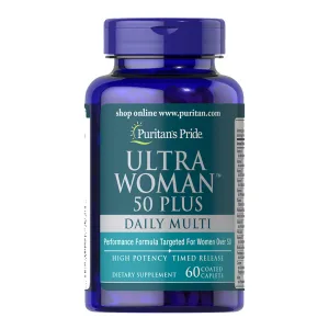 Ultra Woman 50 Plus Daily Multi Timed Release 60 таблеток